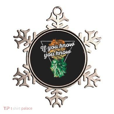 If You Know You Know Upside Down Pineapple Swinger Gift Ornament
