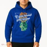 If You Know You Know Upside Down Pineapple Swinger Gift Hoodie thumb 2