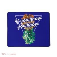If You Know You Know Upside Down Pineapple Swinger Gift Mousepad thumb 0