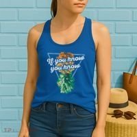 If You Know You Know Upside Down Pineapple Swinger Gift Women's Tank Top thumb 2