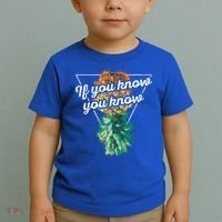 If You Know You Know Upside Down Pineapple Swinger Gift Toddler T-Shirt thumb 2