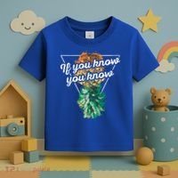 If You Know You Know Upside Down Pineapple Swinger Gift Toddler T-Shirt thumb 3