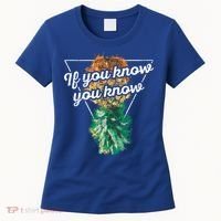 If You Know You Know Upside Down Pineapple Swinger Gift Women's T-Shirt thumb 0