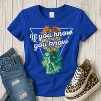 If You Know You Know Upside Down Pineapple Swinger Gift Women's T-Shirt thumb 3