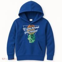 If You Know You Know Upside Down Pineapple Swinger Gift Kids Hoodie thumb 0