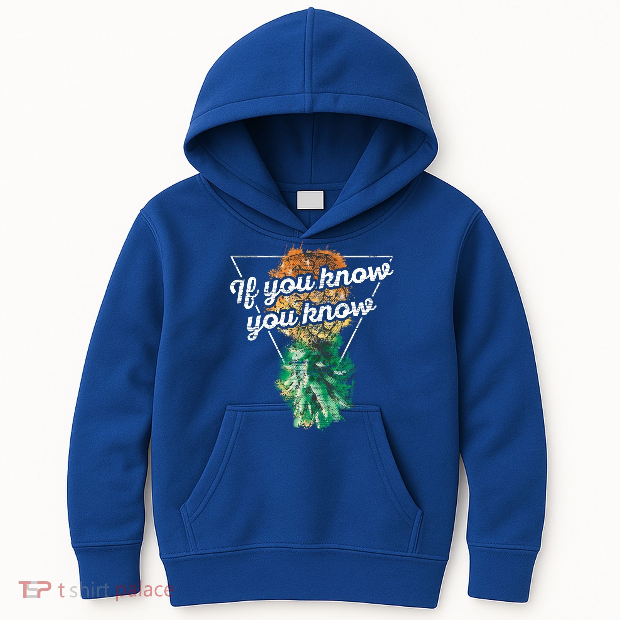 If You Know You Know Upside Down Pineapple Swinger Gift Kids Hoodie