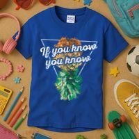 If You Know You Know Upside Down Pineapple Swinger Gift Kids T-Shirt thumb 3