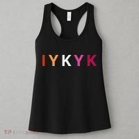 If You Know. Iykyk. Lesbian Pride Discreet Lgbtq Lgbtqia+ Women's Tank Top thumb 3