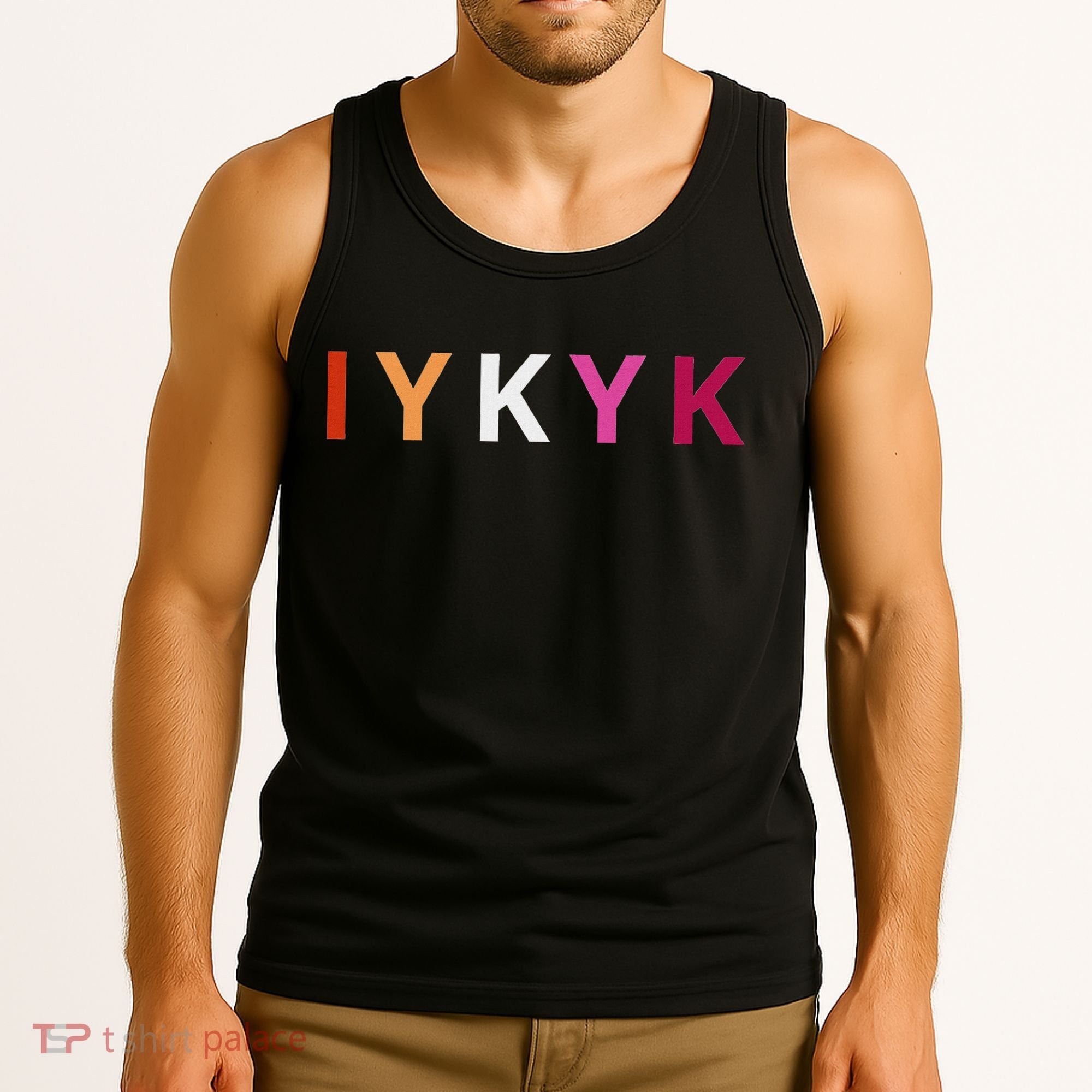 If You Know. Iykyk. Lesbian Pride Discreet Lgbtq Lgbtqia+ Tank Top