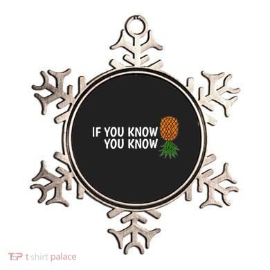 If You Know Swinging Upside Down Pineapple Cool Gift Ornament