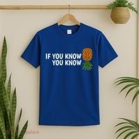 If You Know Swinging Upside Down Pineapple Cool Gift T-Shirt thumb 2