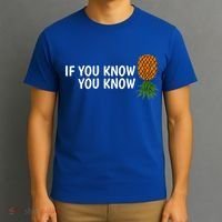 If You Know Swinging Upside Down Pineapple Cool Gift T-Shirt thumb 3