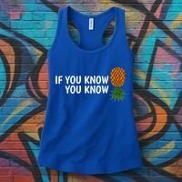 If You Know Swinging Upside Down Pineapple Cool Gift Women's Tank Top thumb 3