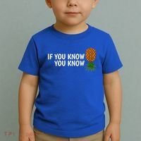 If You Know Swinging Upside Down Pineapple Cool Gift Toddler T-Shirt thumb 2