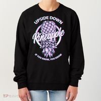 If You Know You Know Upside Down Pineapple Gift Women's Sweatshirt thumb 0