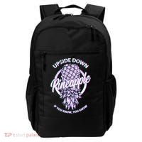 If You Know You Know Upside Down Pineapple Gift Backpack thumb 0