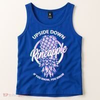 If You Know You Know Upside Down Pineapple Gift Tank Top thumb 2