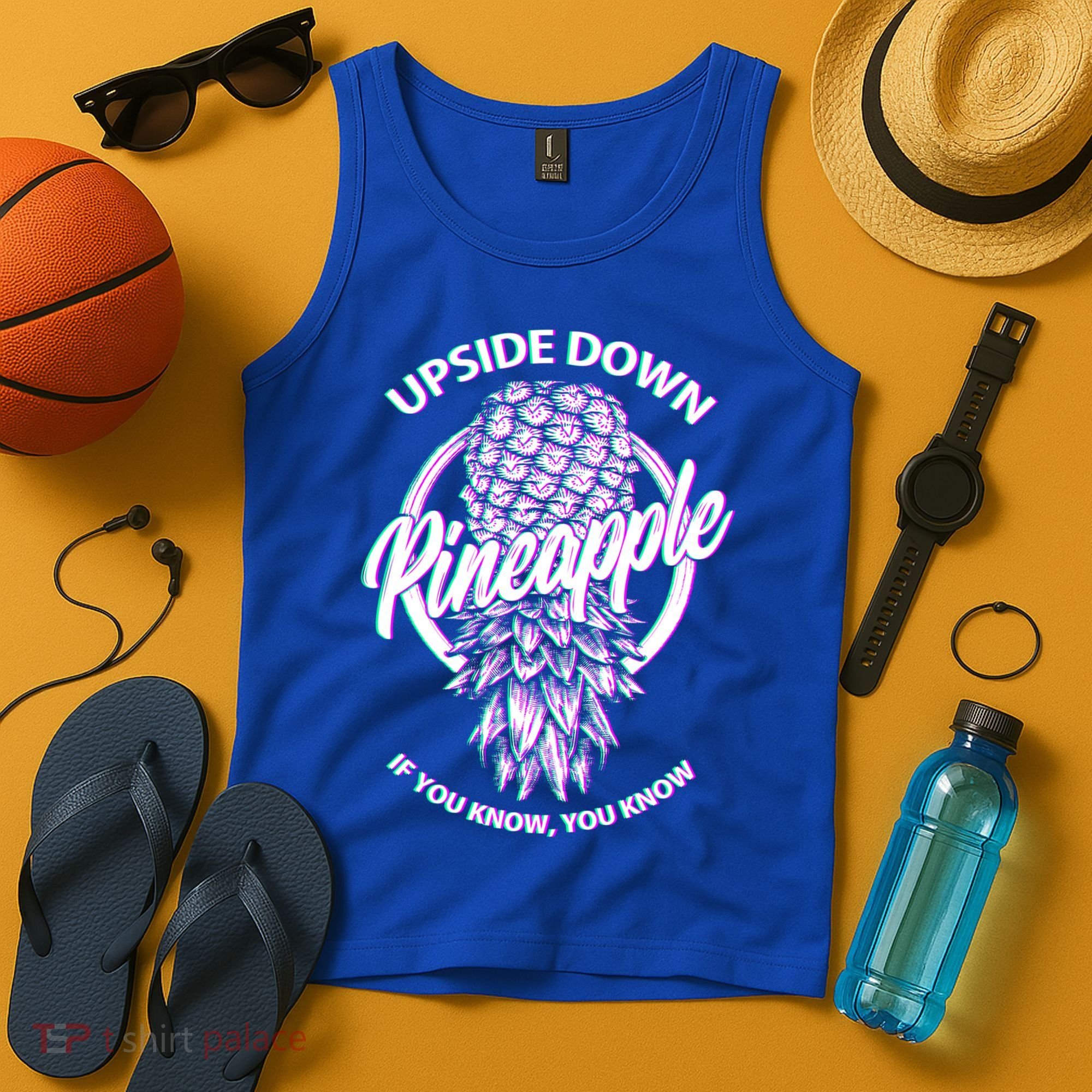 If You Know You Know Upside Down Pineapple Gift Tank Top