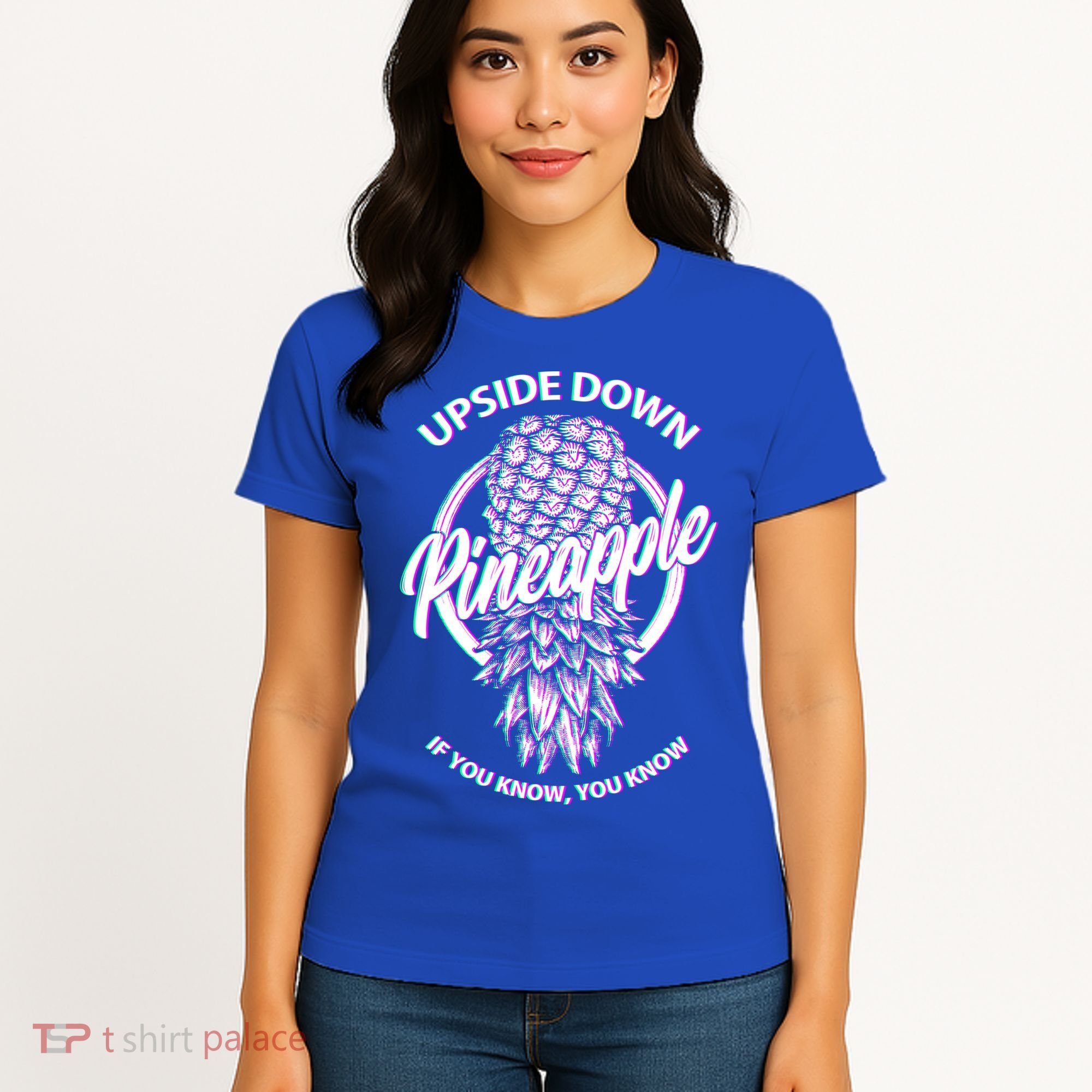 If You Know You Know Upside Down Pineapple Gift Women's T-Shirt