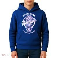 If You Know You Know Upside Down Pineapple Gift Kids Hoodie thumb 4