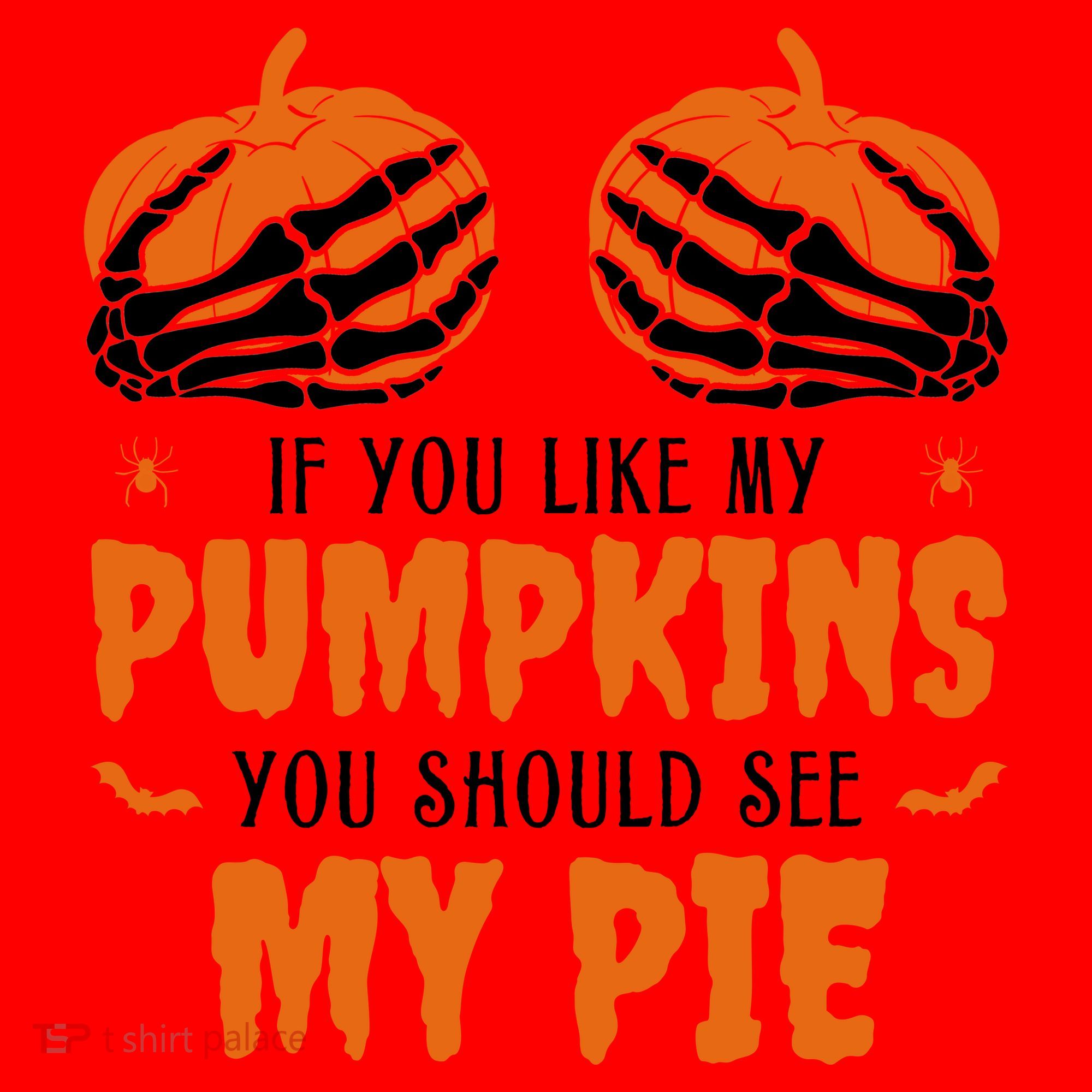 If You Like My Pumpkins You Should See My Pie Funny Halloween Santa Hat