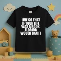 If Your Life Was A Book Florida Would Ban It Toddler T-Shirt thumb 3