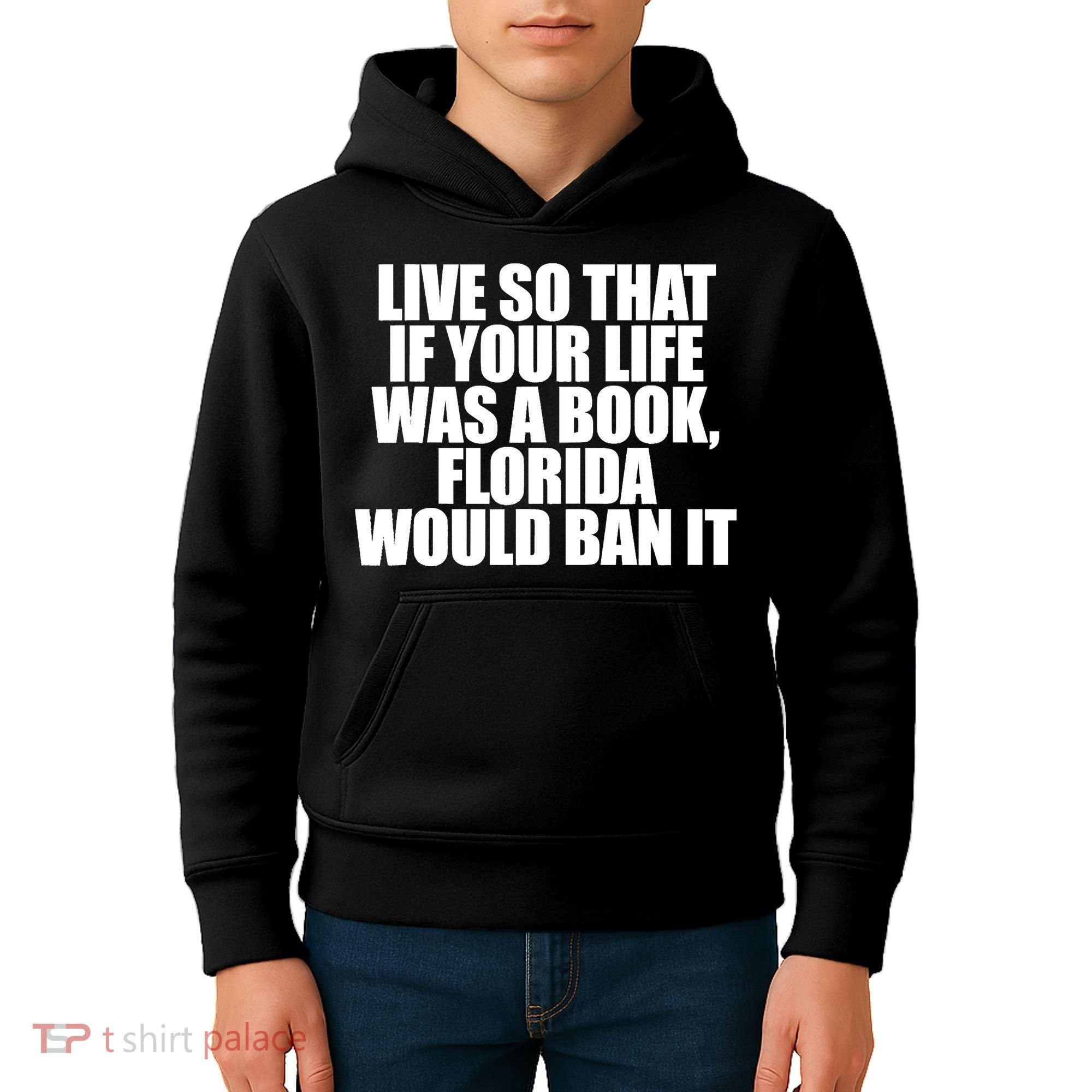 If Your Life Was A Book Florida Would Ban It Kids Hoodie