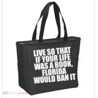 If Your Life Was A Book Florida Would Ban It Tote Bag thumb 2