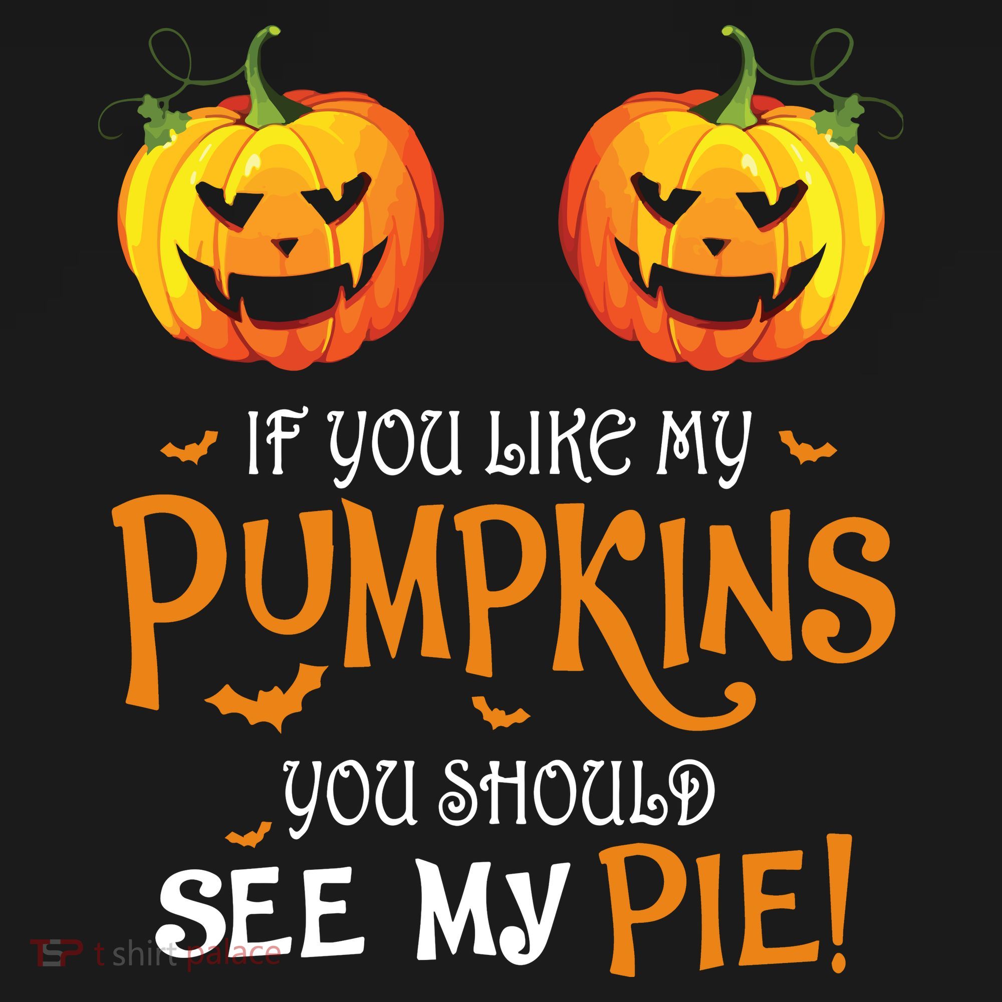 If You Like My Pumpkins Ypu Should See My Pie Halloween Coaster