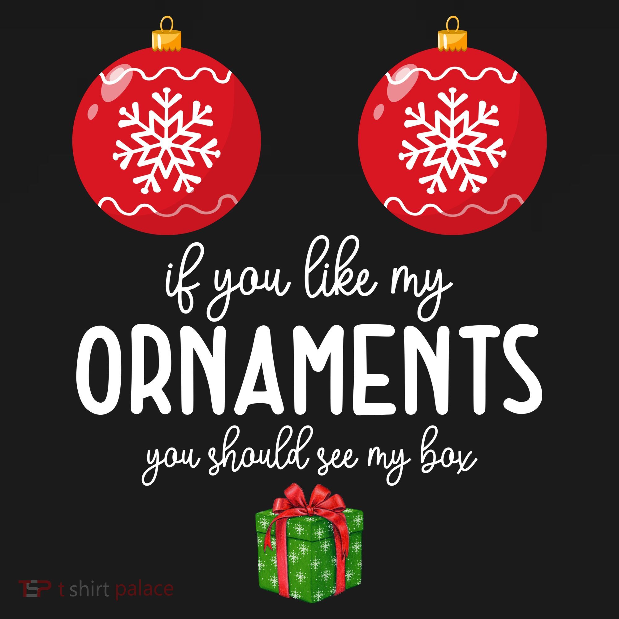 If You Like My Ornaments Funny Christmas Toddler Hoodie