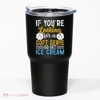 If You Looking For A Soft Serve Got Get Ice Cream Pickleball Gift Tumbler thumb 0