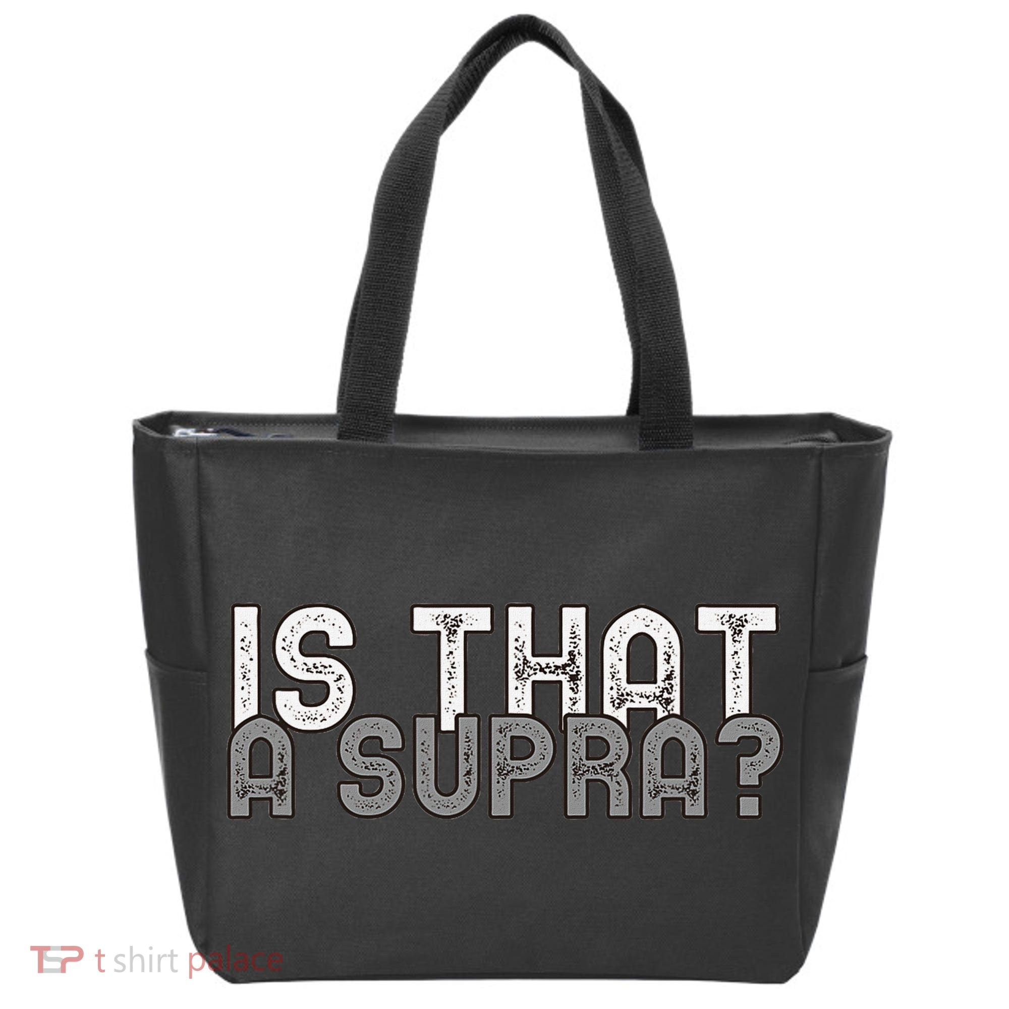 Is That a Supra Funny Car Auto Enthusiast JDM  Tote Bag