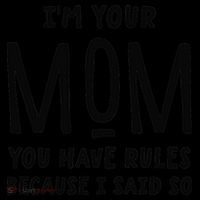 Im Your Mom Your Rules Are Invalid Matching Siblings Women's Hoodie thumb 2