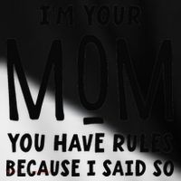 Im Your Mom Your Rules Are Invalid Matching Siblings Toddler Fine Jersey T-Shirt thumb 2