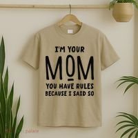 Im Your Mom Your Rules Are Invalid Matching Siblings T-Shirt thumb 2