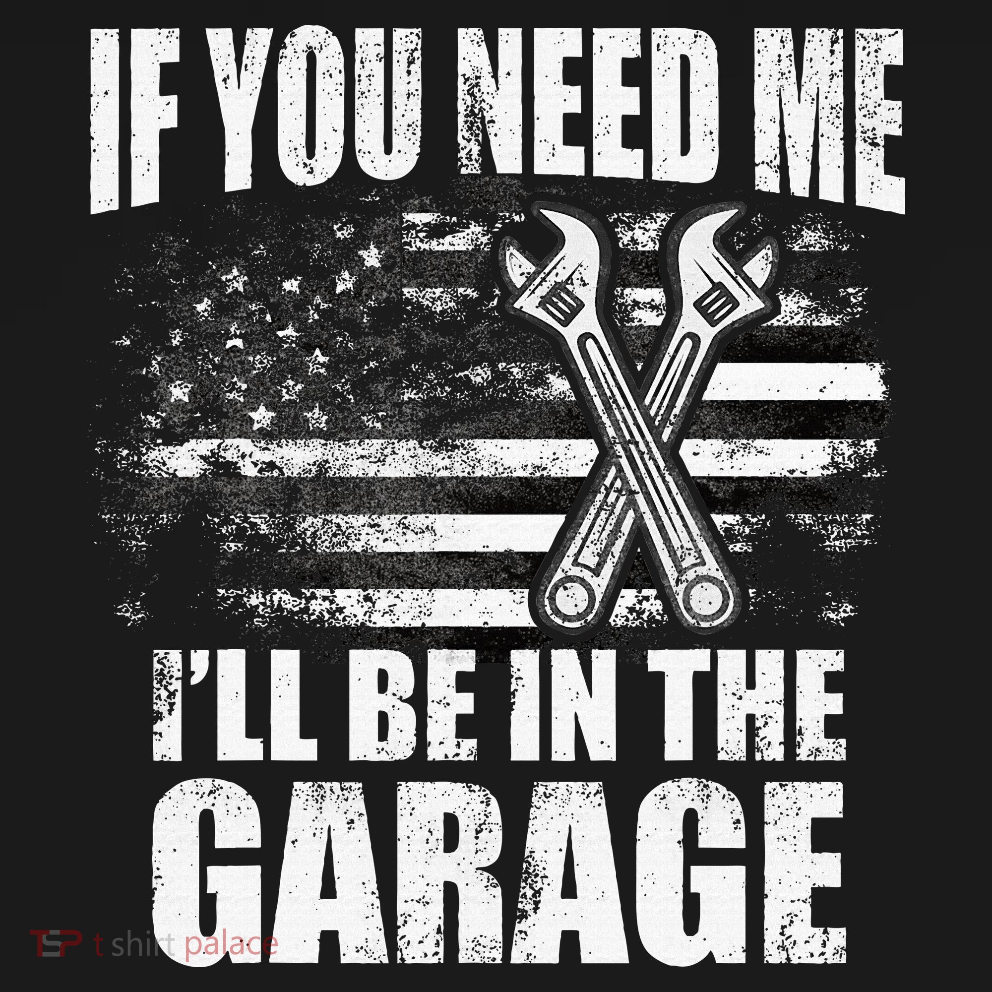 If You Need Me ILl Be In The Garage Car Dad Mechanics Women's Hoodie
