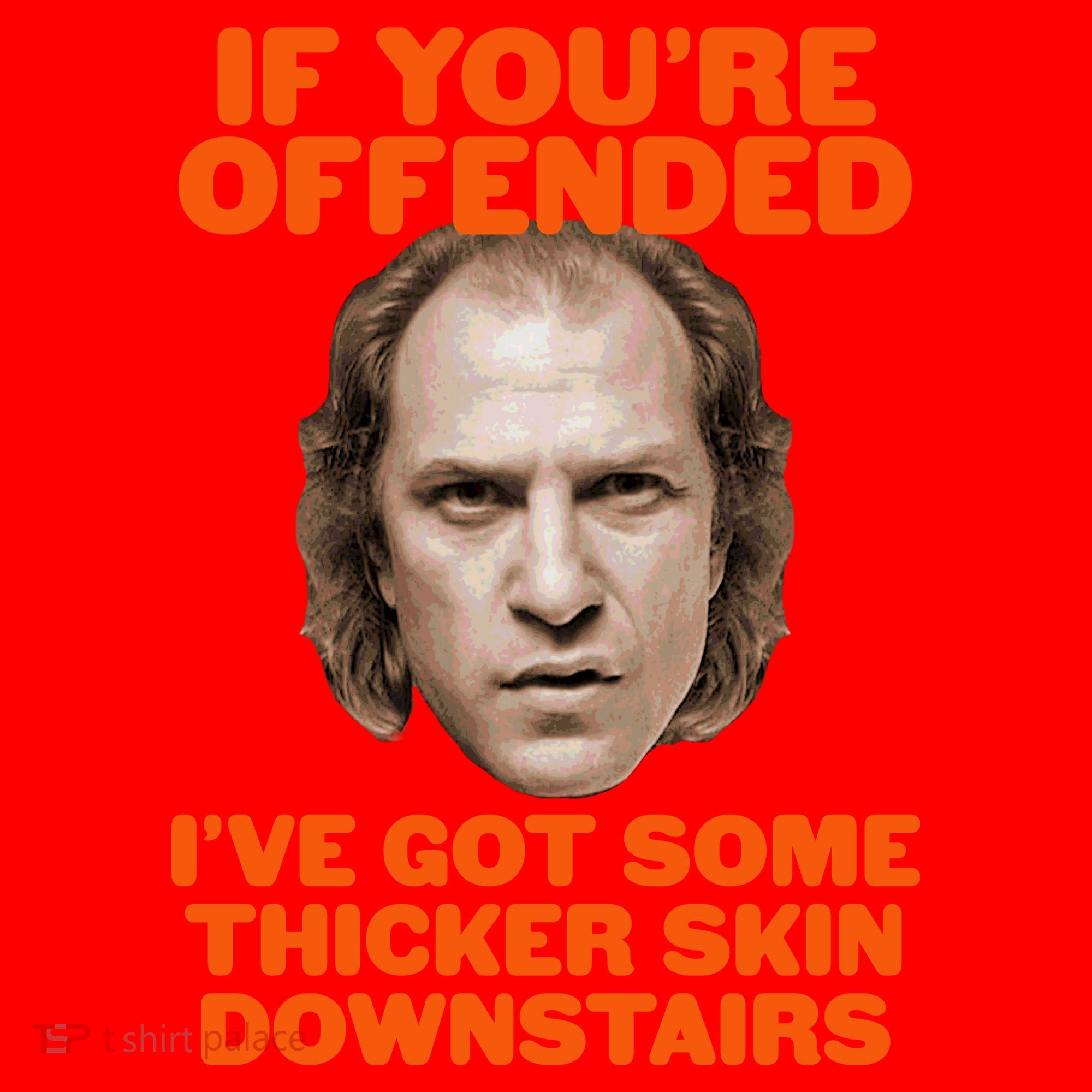 If You're Offended I've Got Some Thicker Skin Downstairs Santa Hat