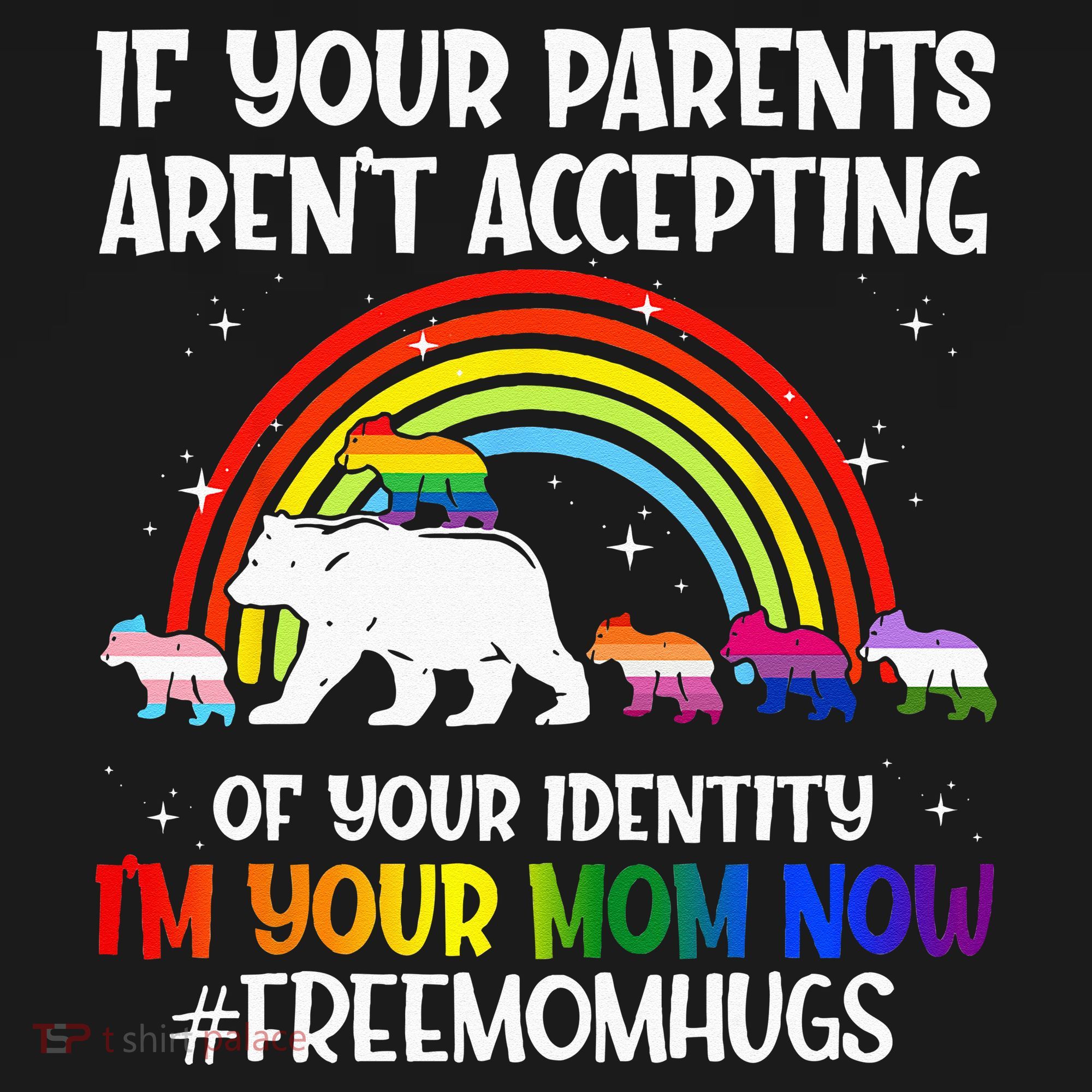 If Your Parents Arent Accepting Im Your Mom Now LGBT Flag Women's Hoodie