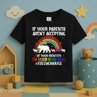 If Your Parents Arent Accepting Im Your Mom Now LGBT Flag Toddler T-Shirt thumb 3