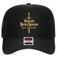 Intend Your Puns You Cowards Funny Pun Hat thumb 0