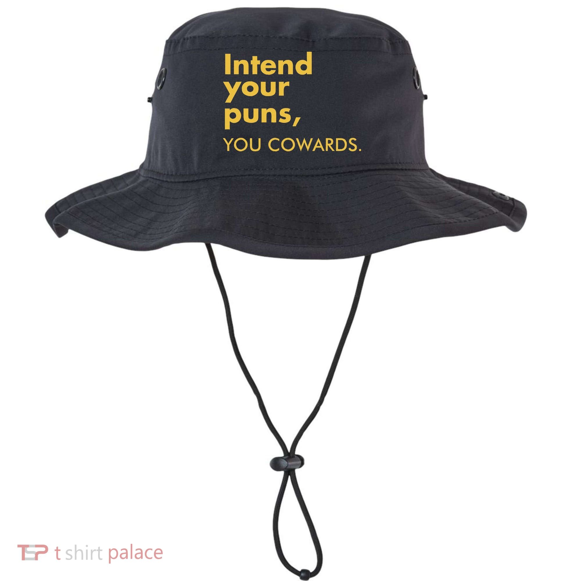Intend Your Puns You Cowards Bucket Hat