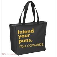 Intend Your Puns You Cowards Tote Bag thumb 2