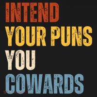 Intend Your Puns You Cowards Funny Women's Hoodie thumb 2