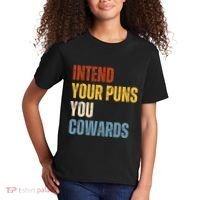 Intend Your Puns You Cowards Funny Kids T-Shirt thumb 2