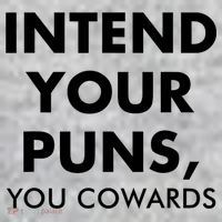 Intend Your Puns You Cowards Funny The Baniff Cuffed Pom Beanie thumb 2