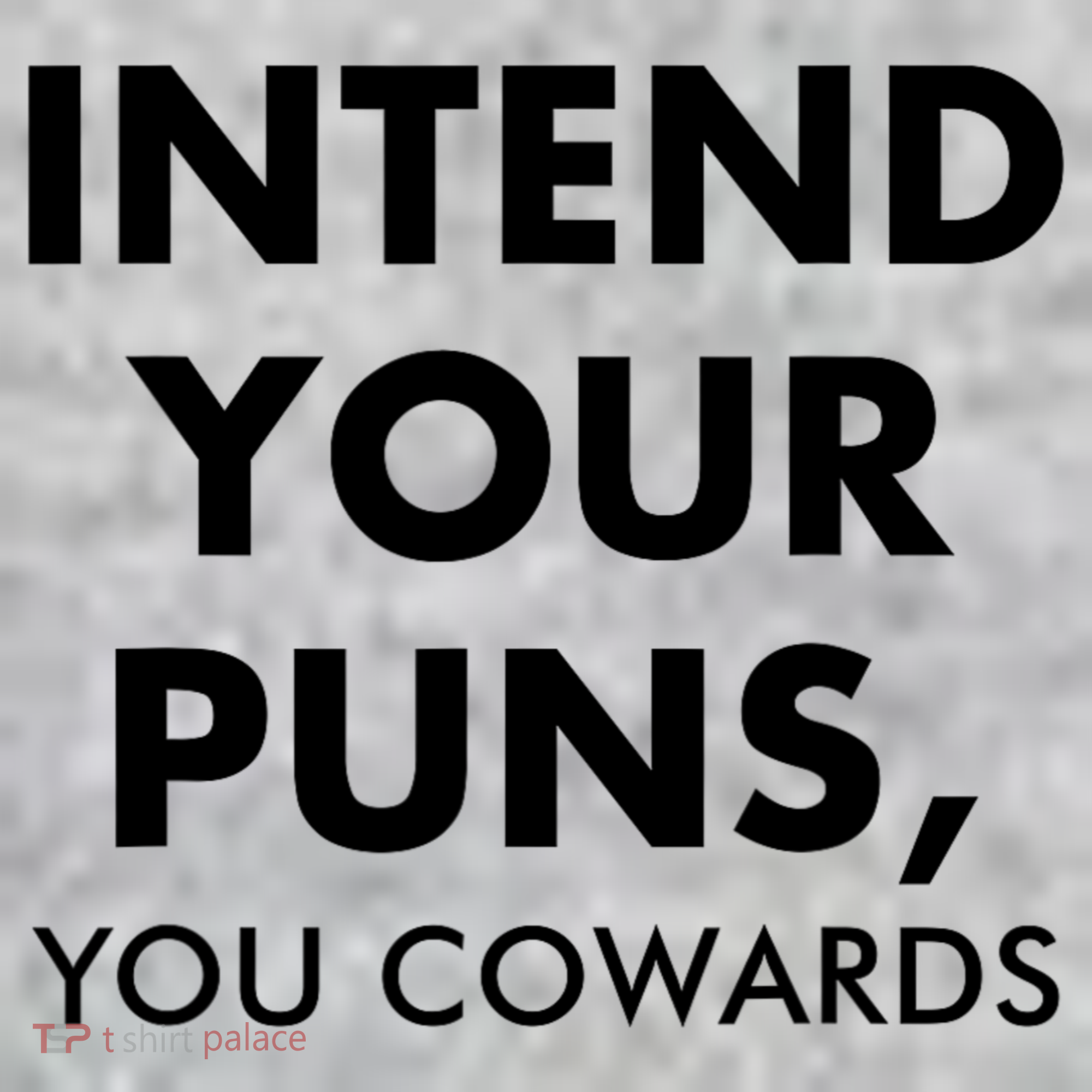 Intend Your Puns You Cowards Funny The Baniff Cuffed Pom Beanie