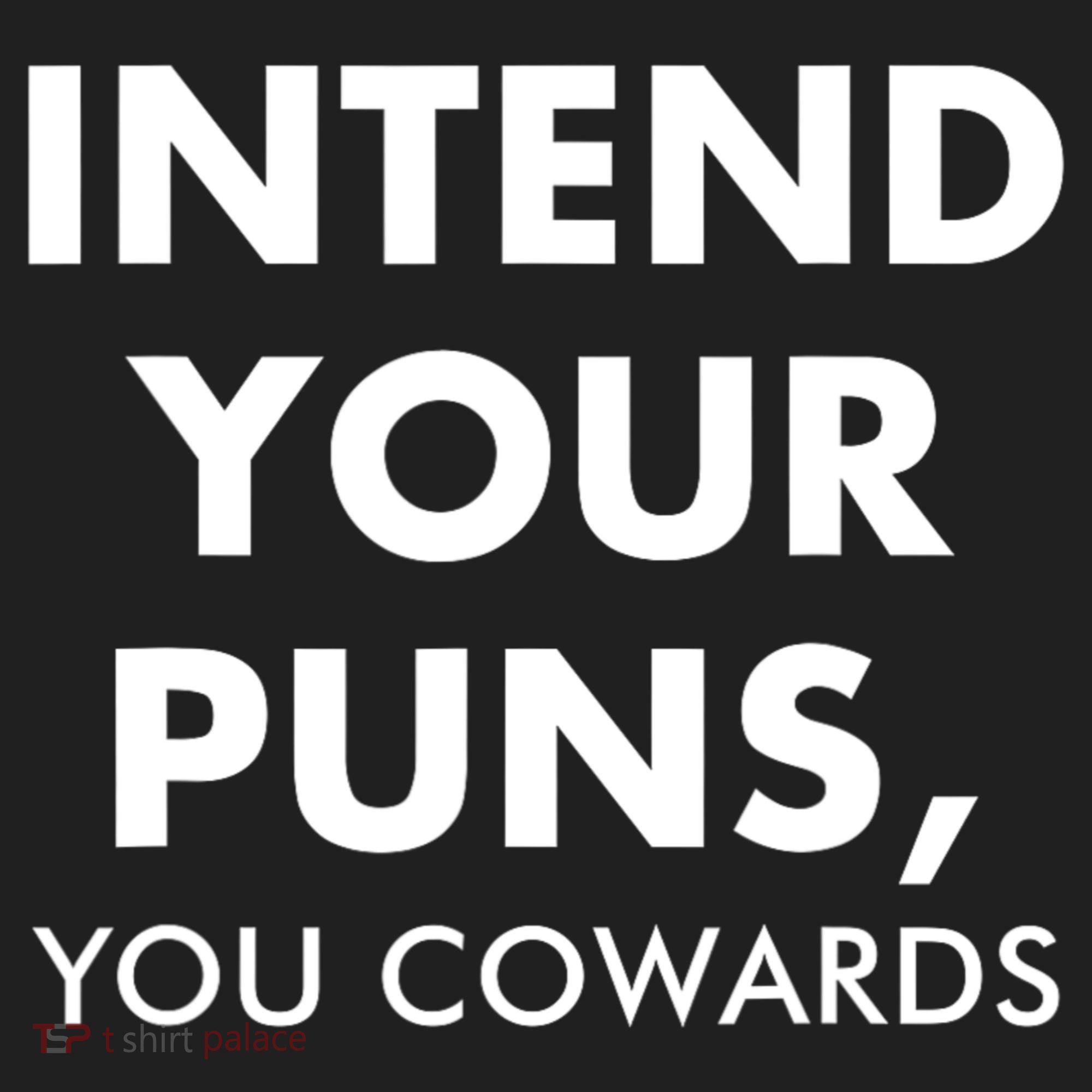 Intend Your Puns You Cowards Funny Kids Plaid Pajama Set