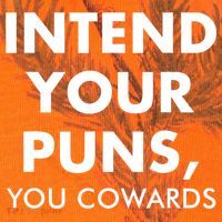 Intend Your Puns You Cowards Funny Kati Licensed 12" Camo Cuffed Beanie thumb 2
