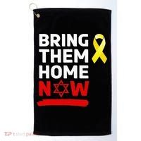 Israel Yellow Ribbon Symbol Bring Them Back Home Now Golf Towel thumb 0