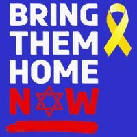 Israel Yellow Ribbon Symbol Bring Them Back Home Now T-Shirt thumb 7
